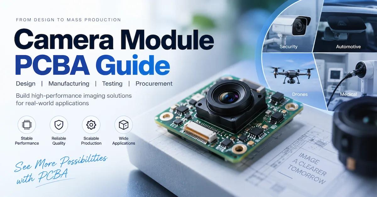 Camera Module PCBA Engineering Guide: Prevent Signal, Image Quality, and Production Failures Before Mass Manufacturing
